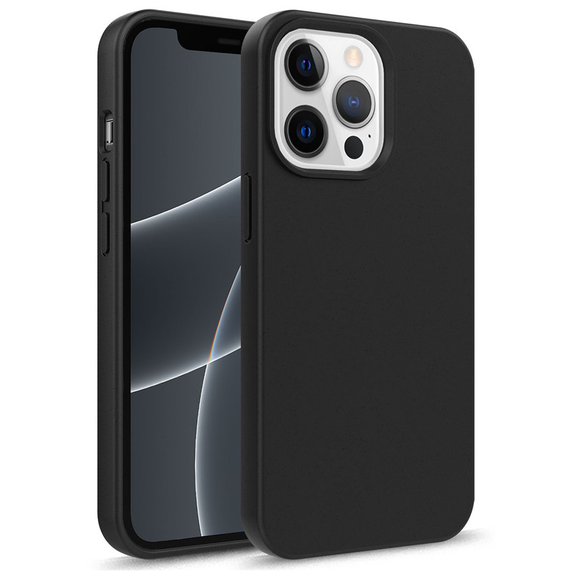 BioCase Biodegradabile Hard Case black iPhone 15 Pro Max