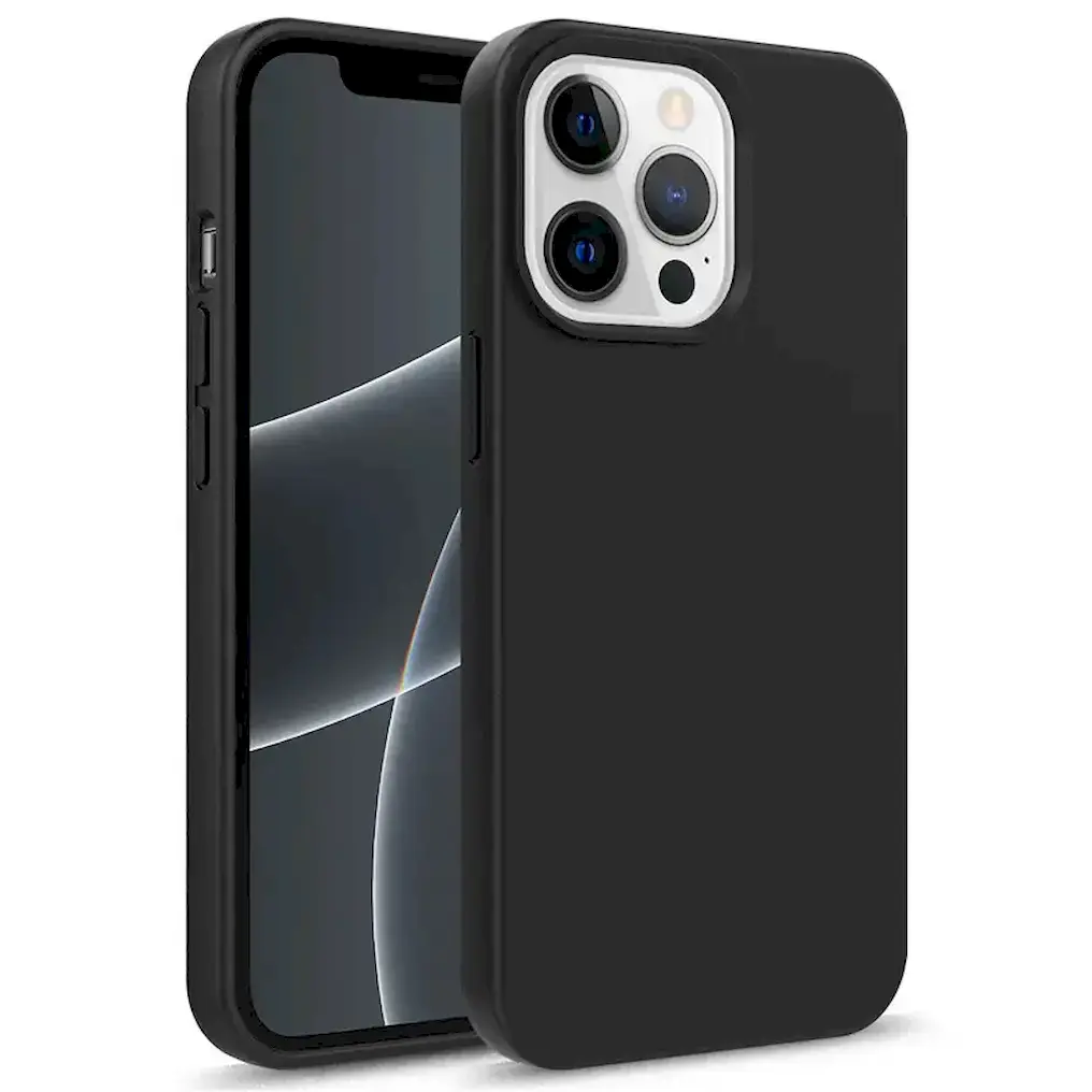 BioCase Biodegradabile Hard Case black iPhone 15 Pro Max