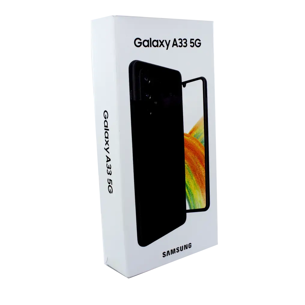 Samsung Galaxy A33 Original Box mit Zubehör