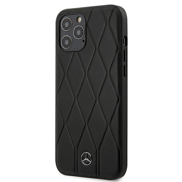 Mercedes Wave Line Hülle iPhone 12 Mini Schwarz