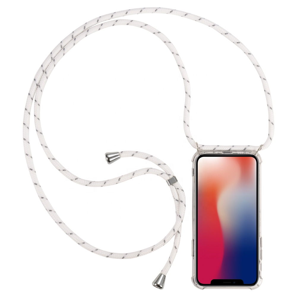 Cyoo Necklace Hülle iPhone 12 Pro Max Weiss