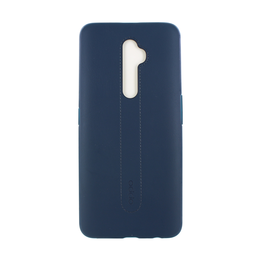 Oppo Original leather Case Reno2 blue Cover