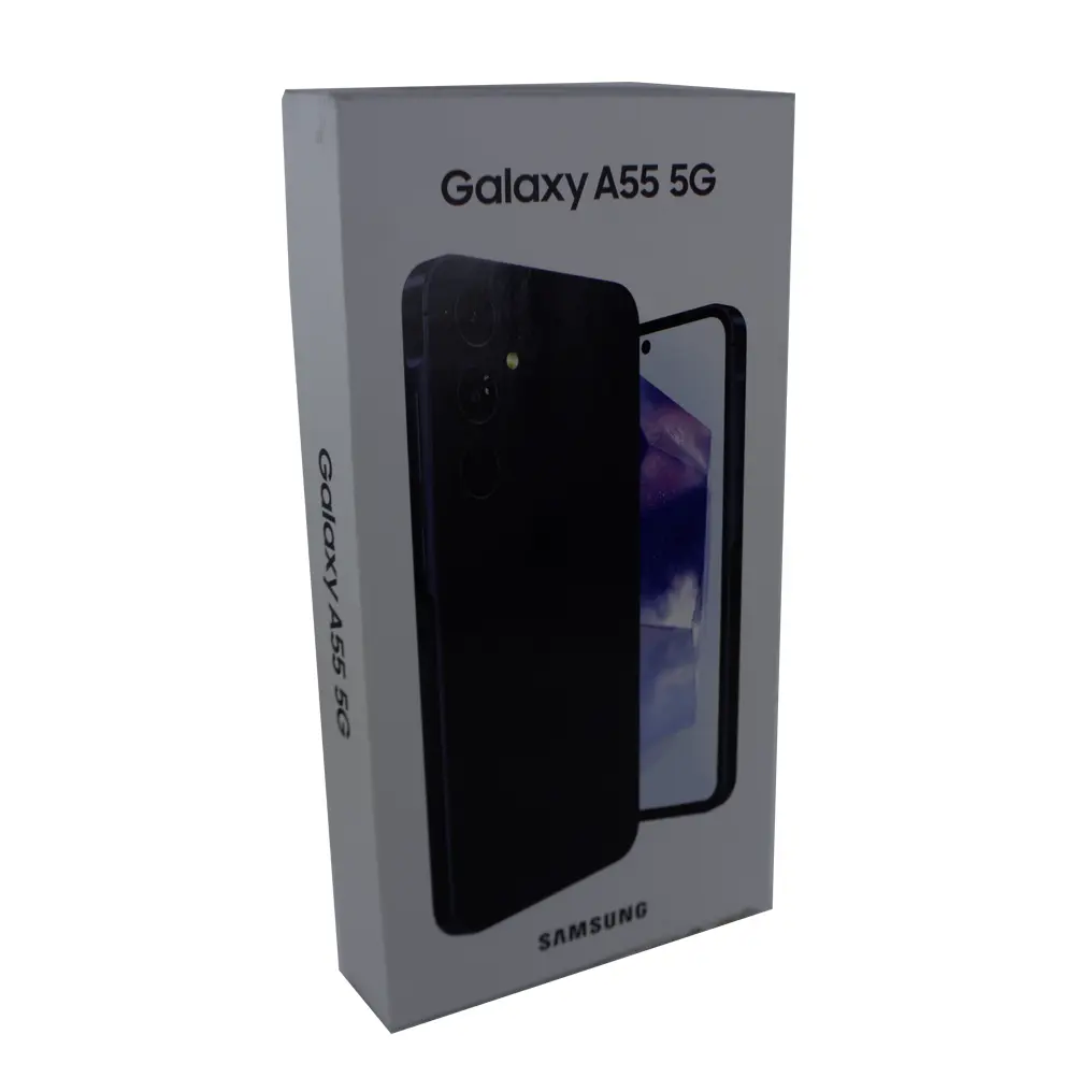 Samsung Galaxy A55 Original Box mit Zubehör