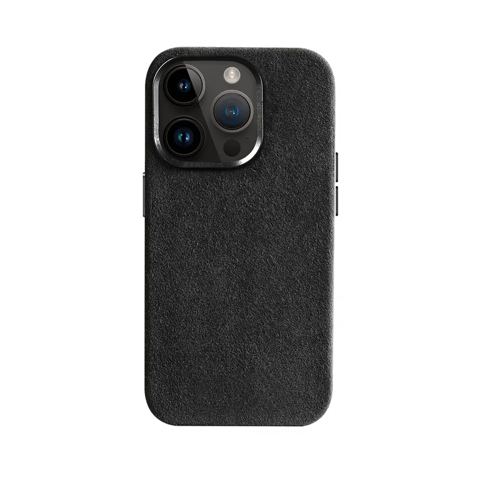 Cyoo Alcantara Case iPhone 16 Pro black