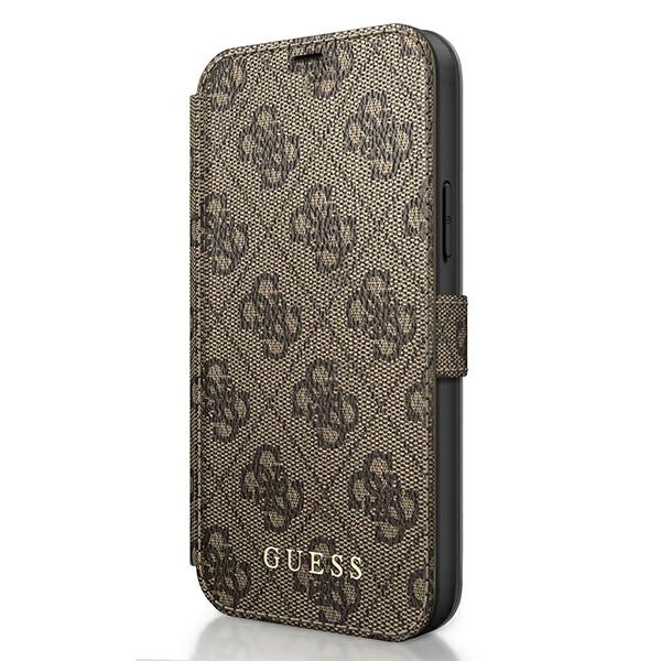 Guess 4G Charms Wallet iPhone 12 mini brown