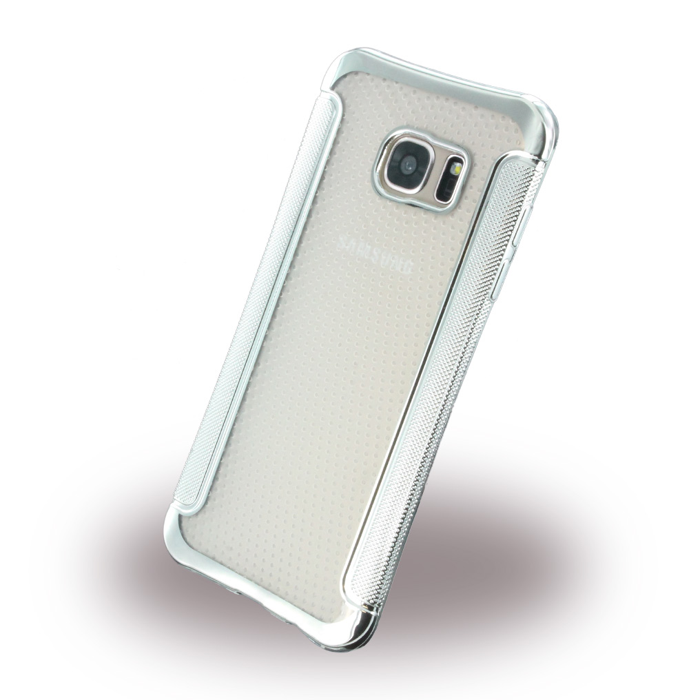 UreParts Shockproof Tasche Galaxy S7 Edge Silber