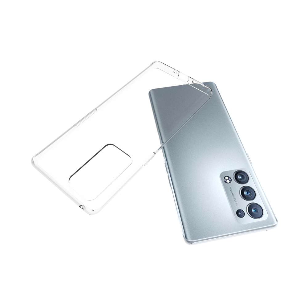 Oppo Silikon Hülle Reno6 Pro transparent Original 